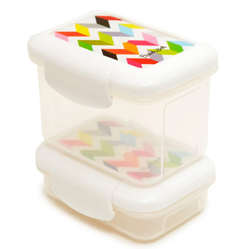 French Bull Ziggy Snack 2 Container Food Storage Set