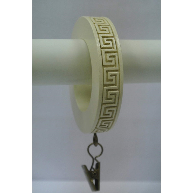 Bloomsbury Market Eminence Greek Key Designer Curtain Ring Wayfair