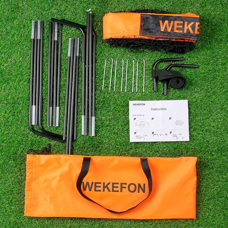 WEKEFON Portable Soccer Goal 5 x 3.1 Pop-Up Soccer Goal and Net for Backyard Games and Training for Kids and Teens Indoor or Outdoor Soccer Nets with Carry Bag 1 Pack