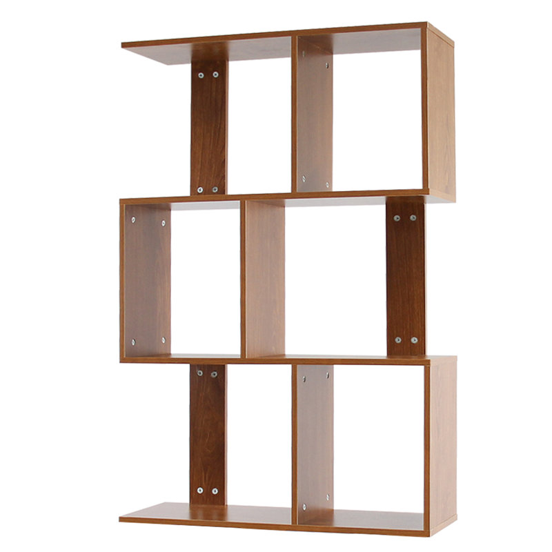 5 Tier Wooden Bookshelf Rack Shelf Unit Storage Organizer Cabinet Home Furniture