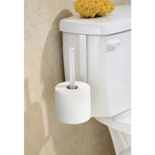 Tank Mounted Toilet Paper Holders You\'ll Love | Wayfair Tank Mounted Toilet Paper Holders You\'ll Love | Wayfair