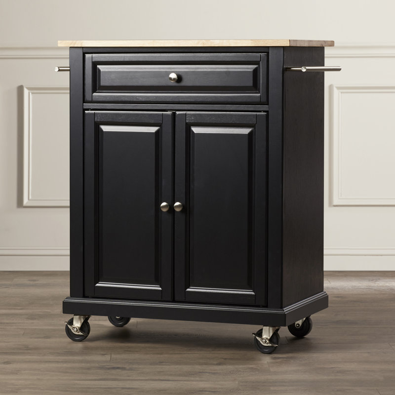 Three Posts Hedon Kitchen Cart Reviews Wayfair Ca