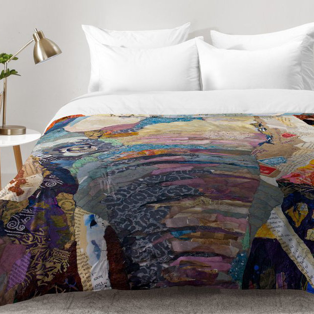 World Menagerie Mullen Elephant Comforter Set Reviews Wayfair