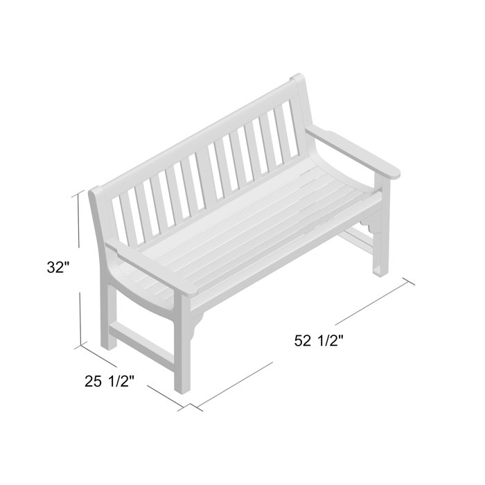 Darby Home Co Olympia Cast Aluminum Park Bench Reviews Wayfair Ca
