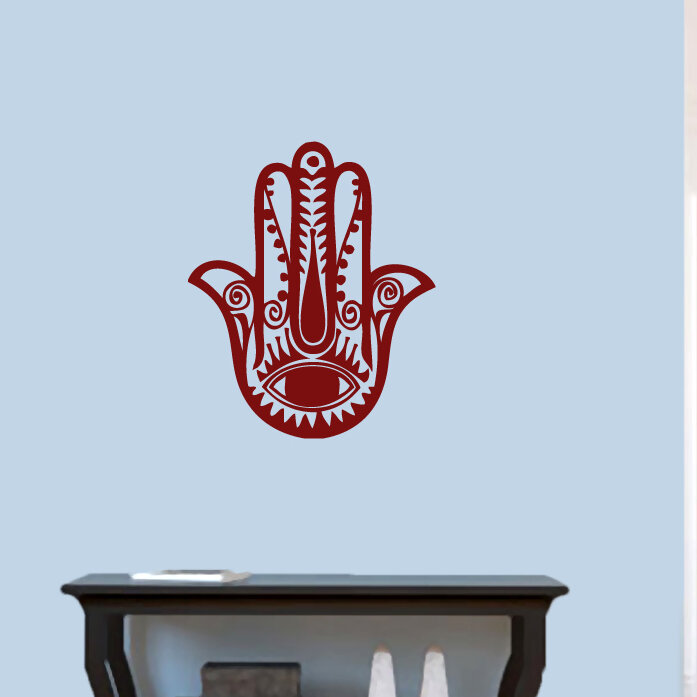 SweetumsWallDecals Hamsa Hand Wall Decal & Reviews | Wayfair