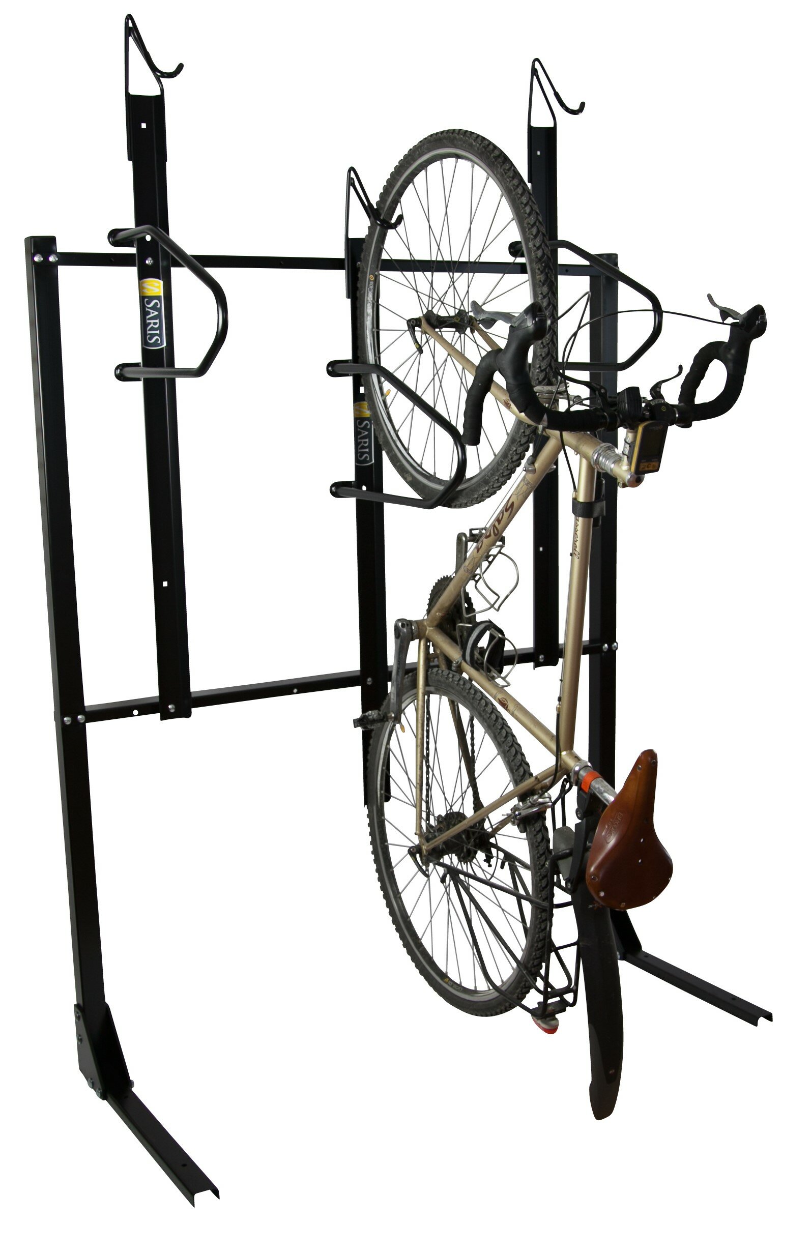 vertical bicycle rack