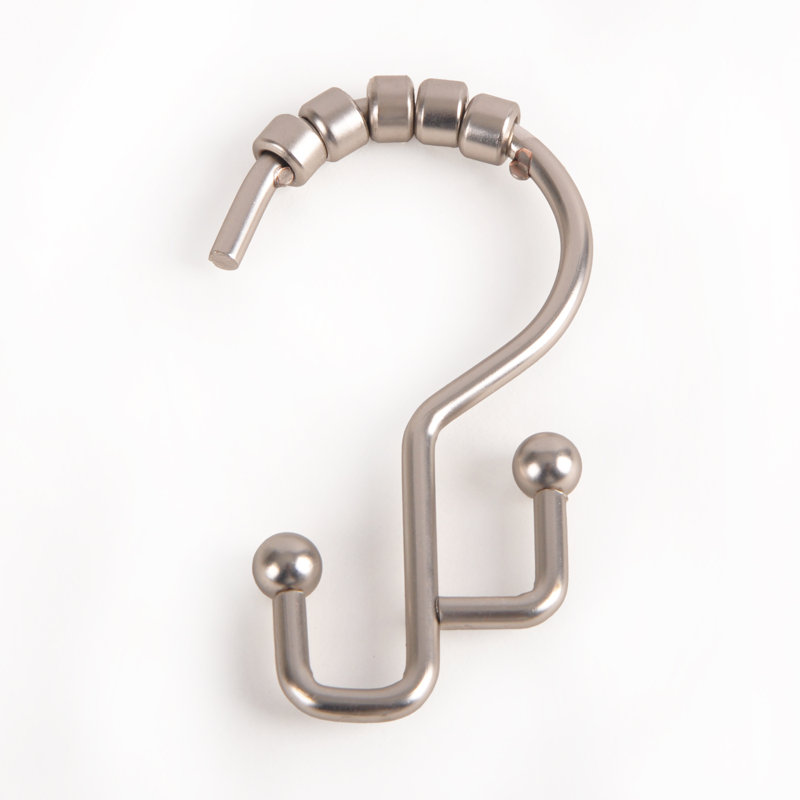 Utopiaalley Double Roller Shower Curtain Hook Reviews Wayfair