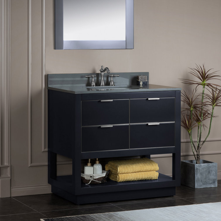 Latitude Run® Reanne 37" Single Bathroom Vanity Set Wayfair