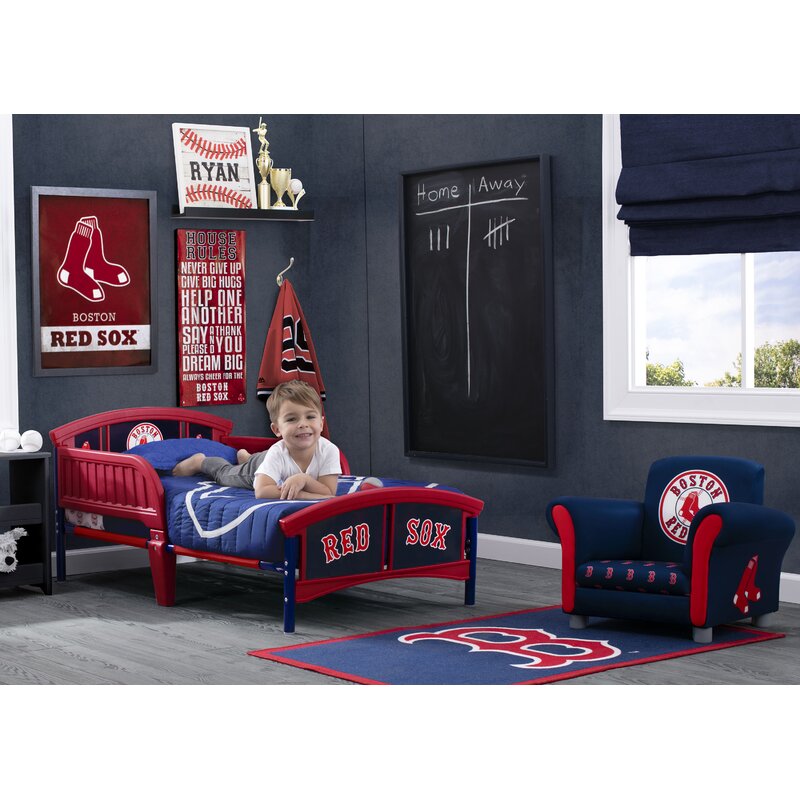 Delta Children Mlb Boston Red Sox Toddler Bed Reviews Wayfair