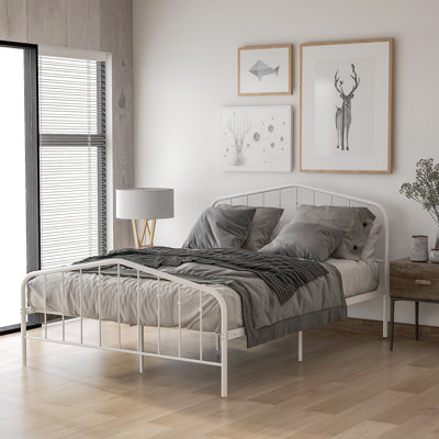 Platform Metal Bed Twin Sizes White Hypefurniture Size Full Color White Platform Metal Bed Twin Sizes White Hypefurniture Size Full Color White