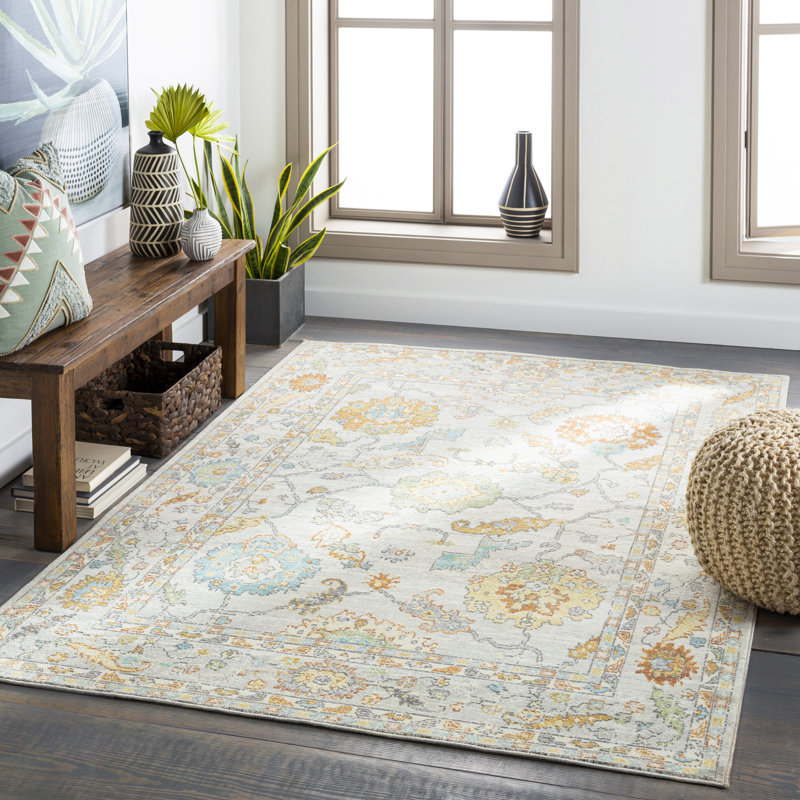 Bungalow Rose Lys Oriental Aqua Mint Indoor Outdoor Area Rug Reviews Wayfair