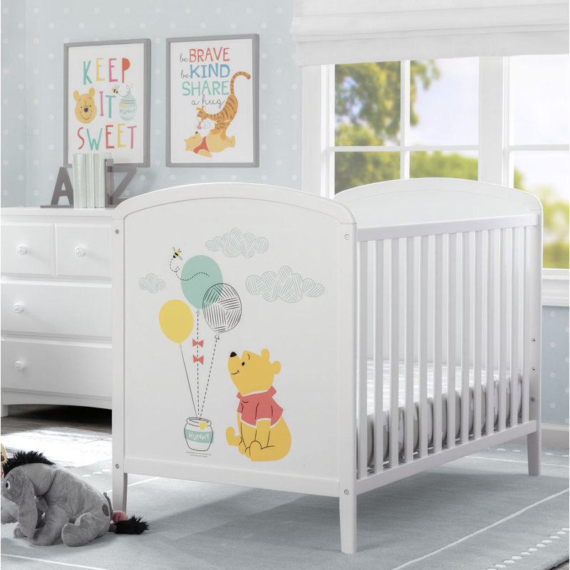 winnie the pooh cot bed pine