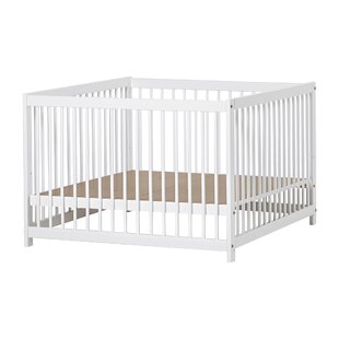 traditional wooden playpen