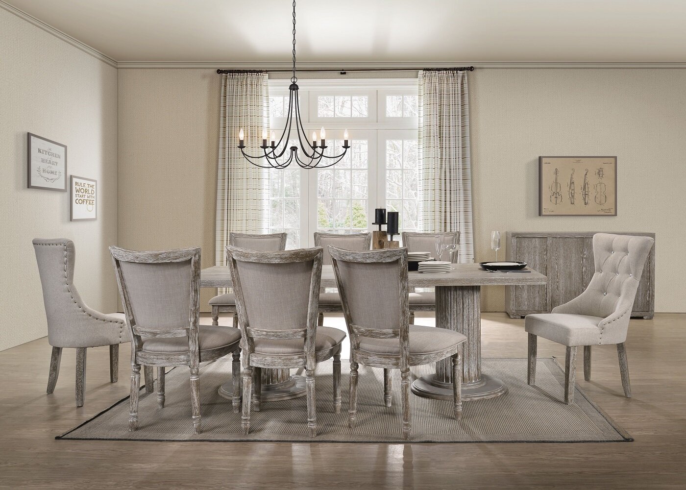 lomond dining table set