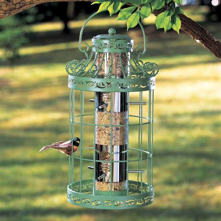 Hanging Wild Bird Feeder Panorama House Bird Feeders And Garden Decoration For 