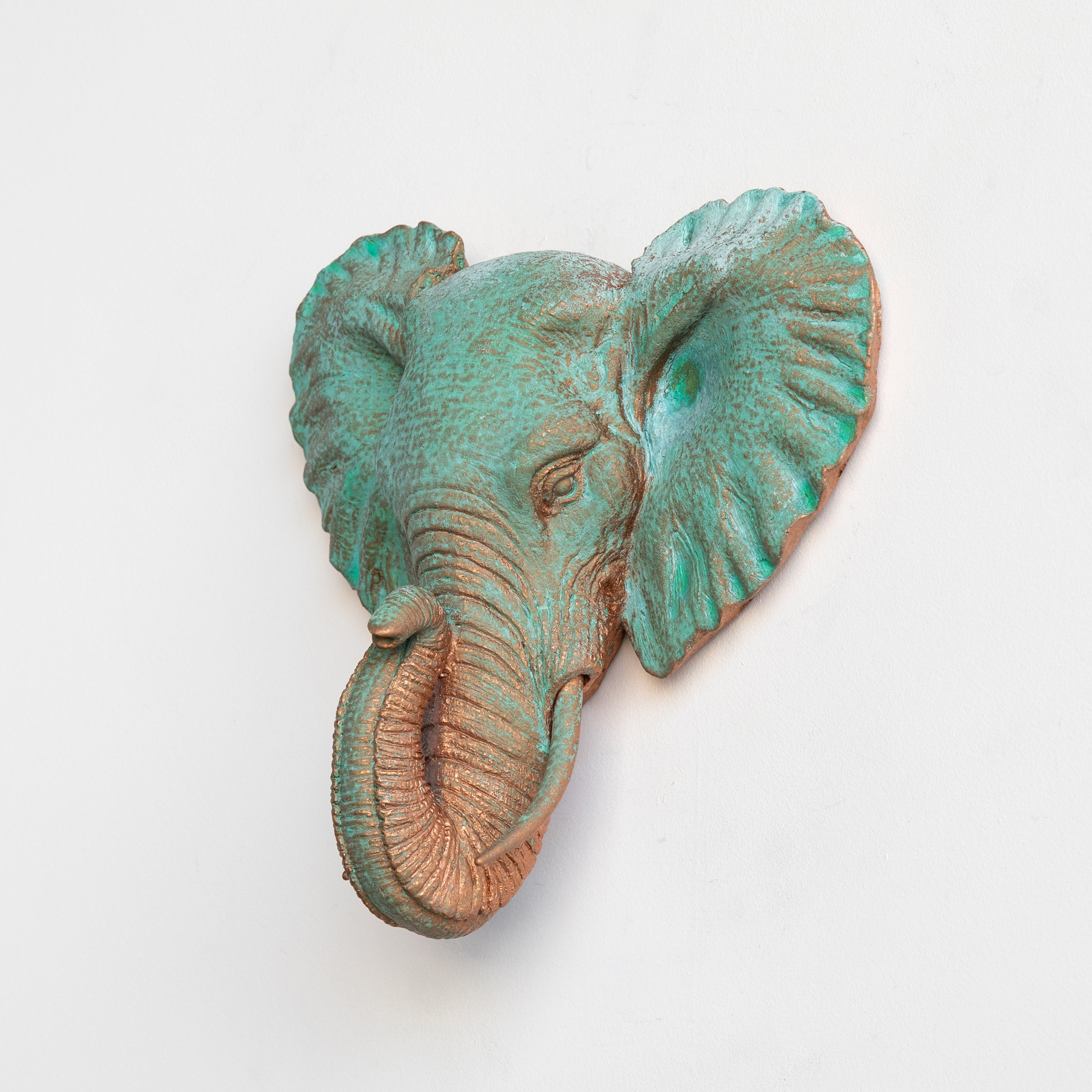 World Menagerie Faux Taxidermy Mini Elephant Head Wall Décor & Reviews