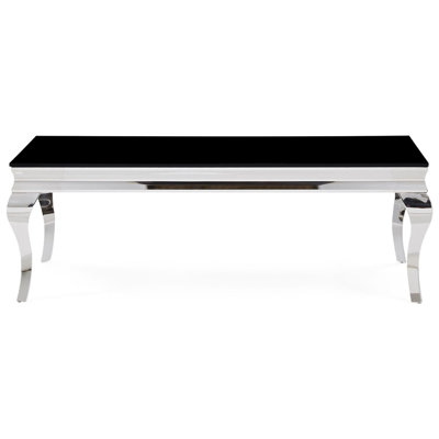 Transitional Coffee Table With Glass Top By Global Furniture Decor+