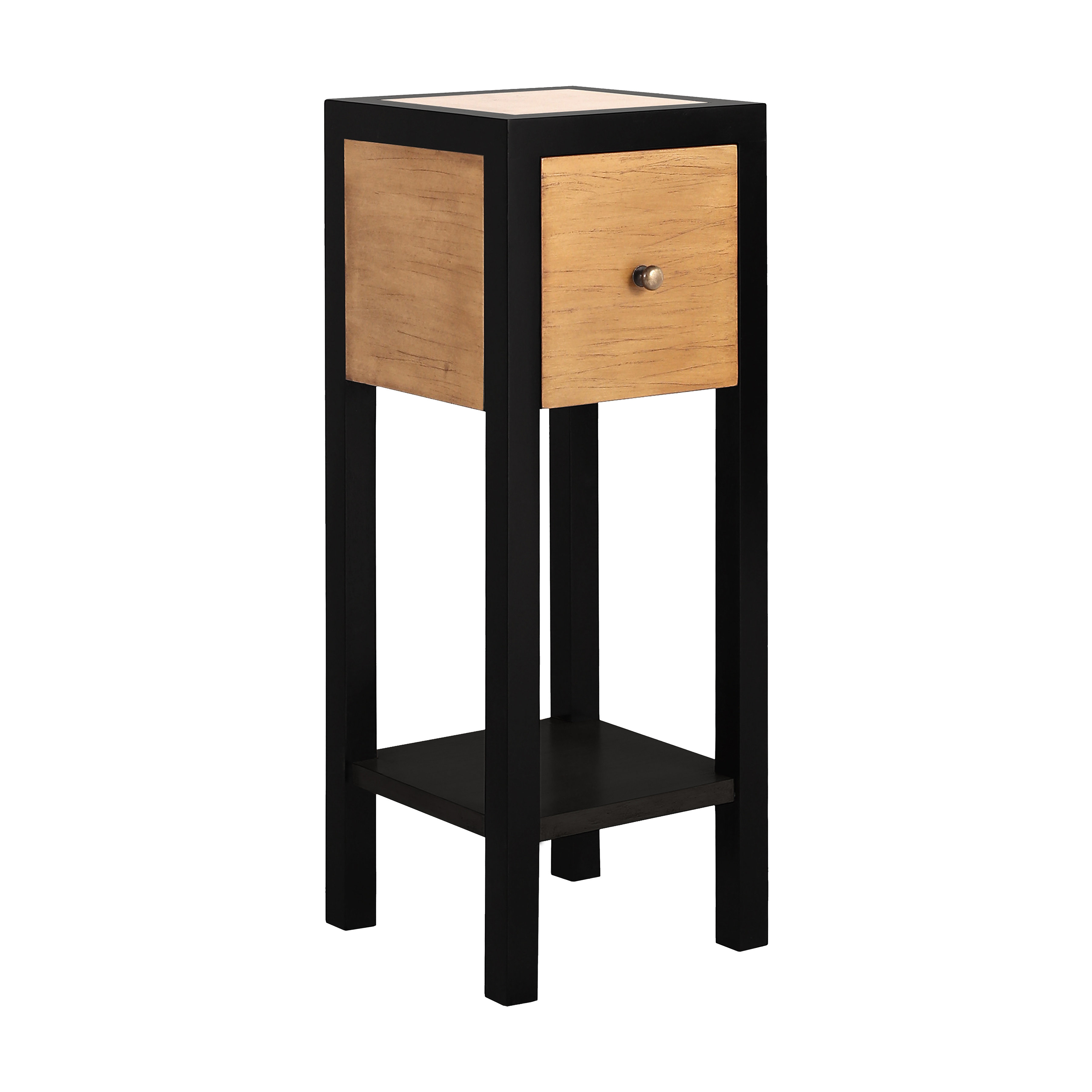 Latitude Run® Trishell 27'' Tall End Table with Storage Wayfair