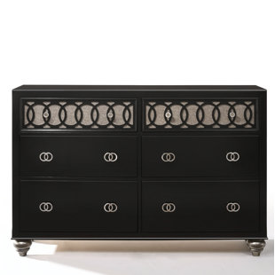 Go to store & view more images House of Hampton Nims 6 Drawer Double Dresser
