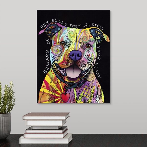18x18 Hadley Designs Resting Face Pit Bull Dog Lover for Women and Men Throw Pillow Multicolor 