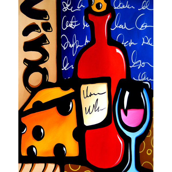 Wine And Cheese Wall Art Wayfair