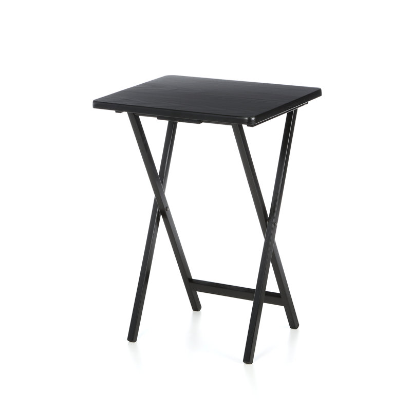 Red Barrel Studio Table De Plateau De Tele Pliante Avec Support