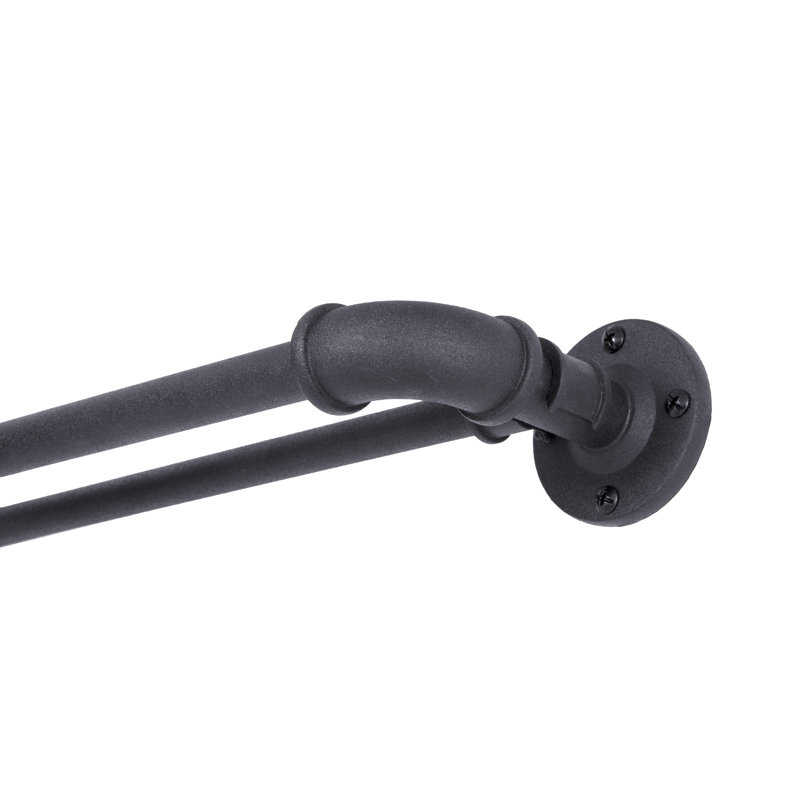 Sun Zero Bronn Curtain Double Rod Hardware Set Reviews Wayfair
