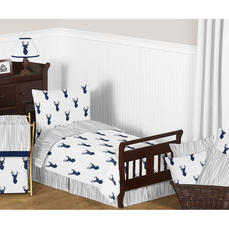 Sweet Jojo Designs Woodland Deer 5 Piece Toddler Bedding Set Wayfair