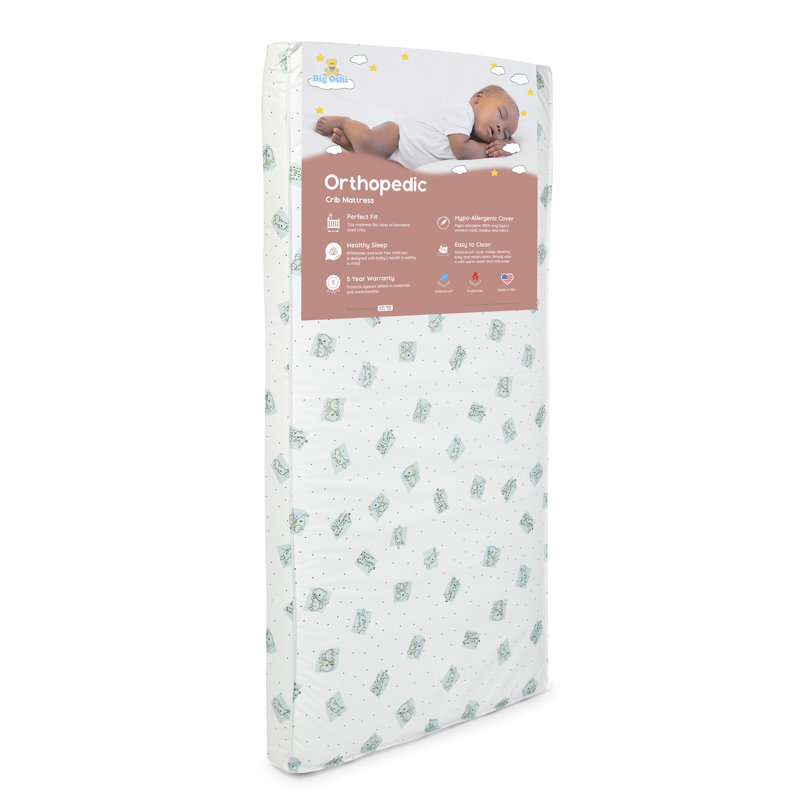 how big is a standard crib mattress