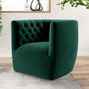 chair green velvet