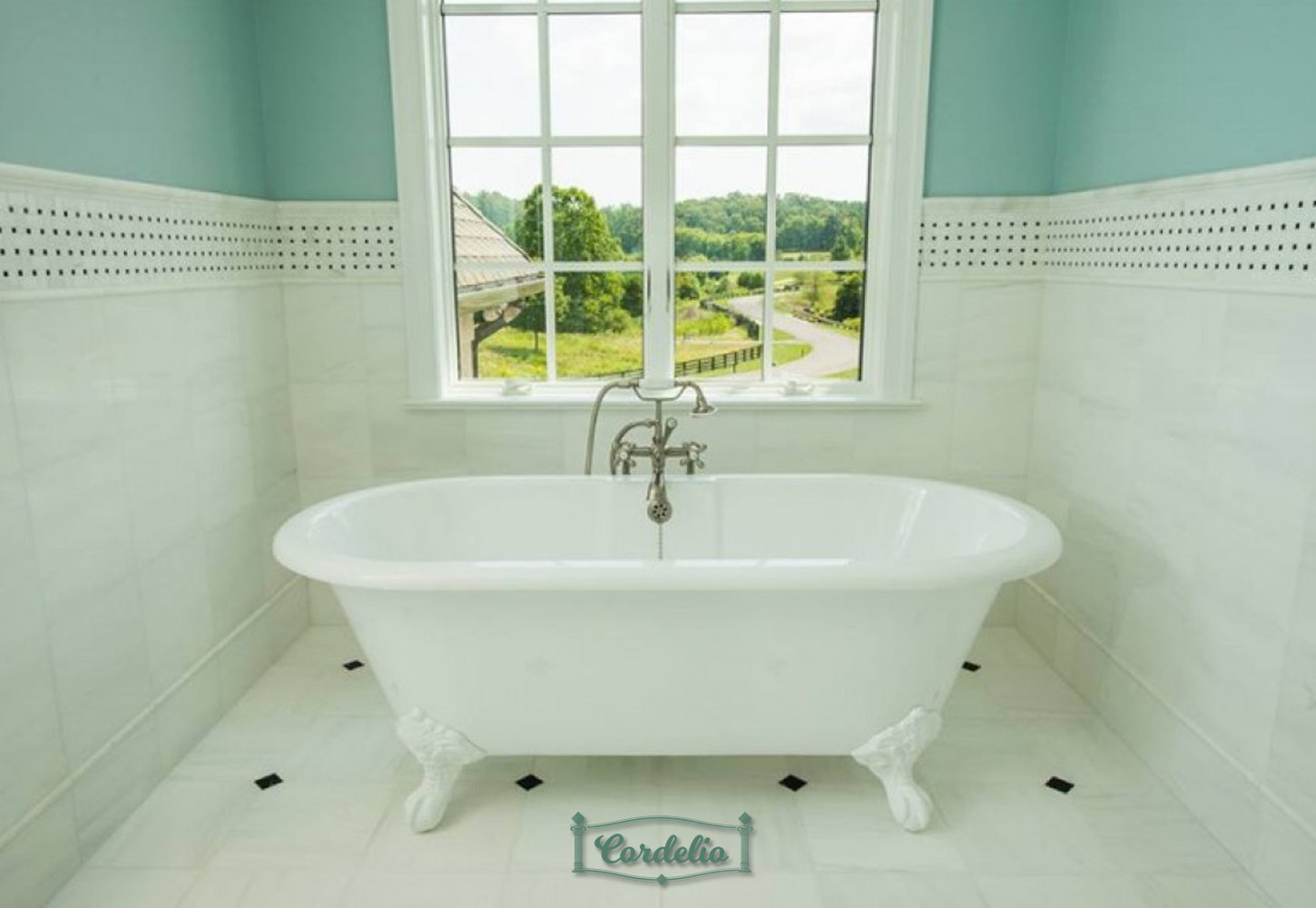 Cordelio 1 X 2 Straight Edge Natural Stone Mosaic Sheet Floor Straight Edge Natural Stone Mosaic