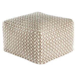 Roberta Geometric Pouf Ottoman