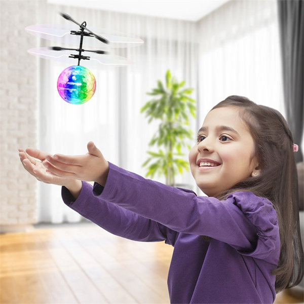 Bruce&Shark Flying Infrared Induction LED Sensor Helicopter | Wayfair Flying Infrared Induction LED Sensor Helicopter