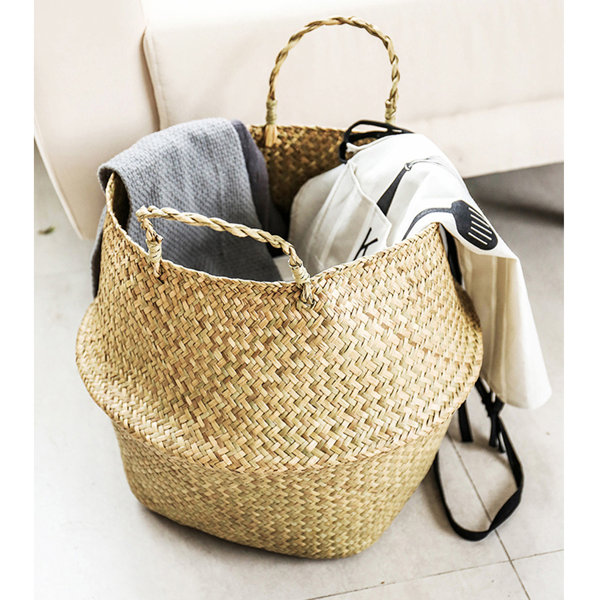 Unique Empty Gift Basket Small Cotton Rope Basket for Organizing & Decluttering Gray 10W x 6.5H Dog Toy Basket & Pet Storage Bin Bathroom & Nursery Organization Bins to Keep Your Home Tidy 