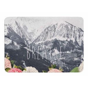 Breathe by Suzanne Carter Bath Mat