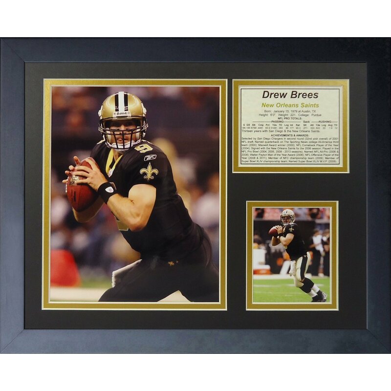 NFL Framed Modern & Contemporary On Paper Memorabilia