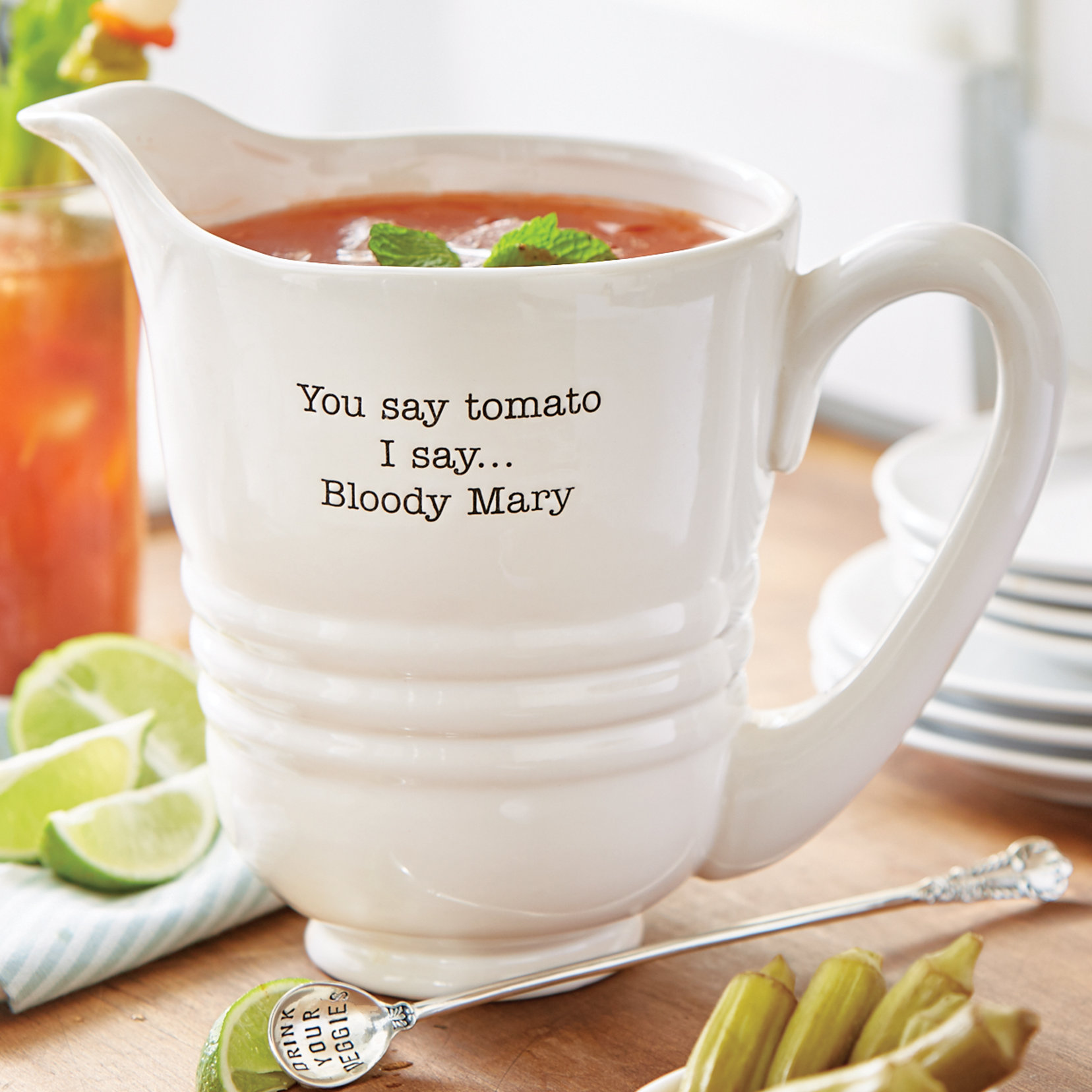 Mud Pie Bloody Mary 2 Piece Pitcher Set Wayfair Canada