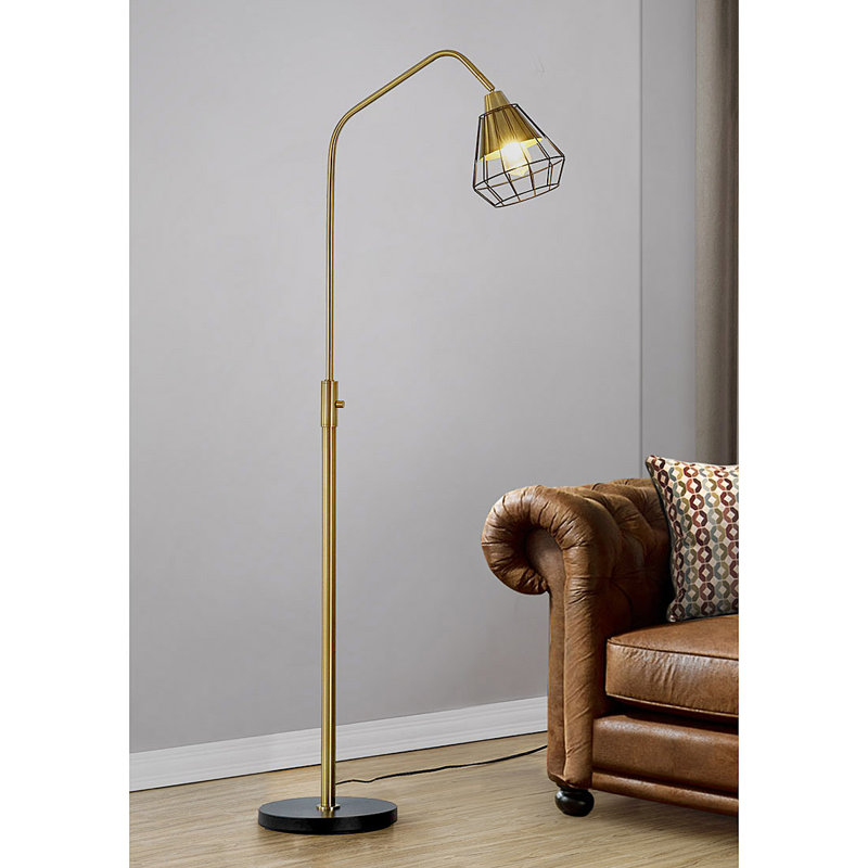 wayfair copper floor lamp