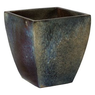 Ceramic Large Planters You Ll Love Wayfair Whitehill Square Large Ceramic Pot Planter