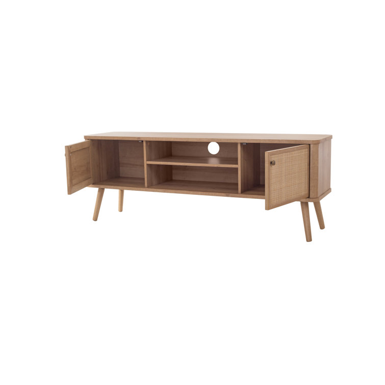 Wade Logan Haralson Tv Stand For Tvs Up To 58 Reviews Wayfair