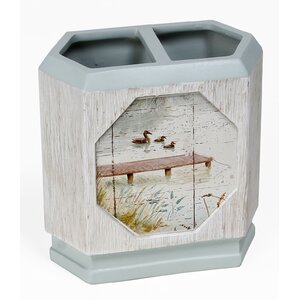 Lake Retreat Toothbrush Holder