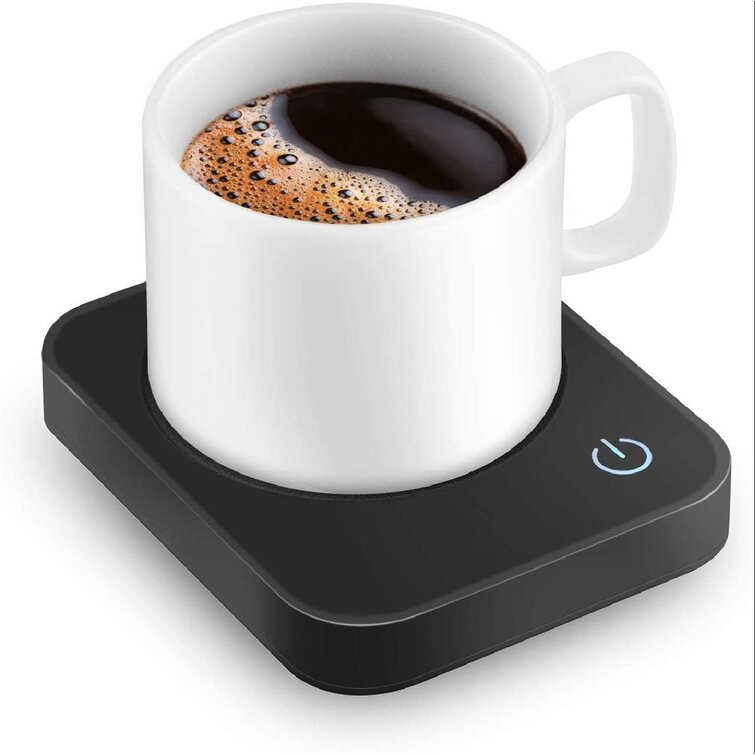 1 Pack of 2 Electric Desktop Coffee/Tea Warmer Portable Mugs Compact Mug Warmer Coffee Warmer Coffee Mug Warmer for Desk Cup Warmer for Office Home Use