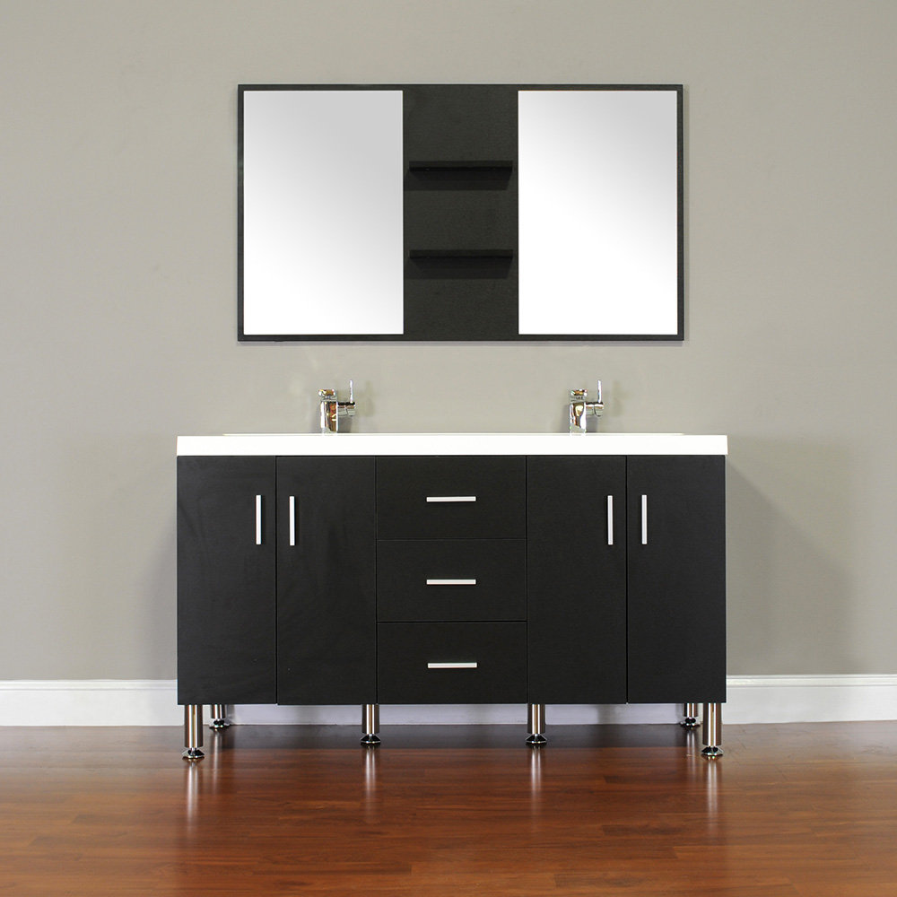 Rick 56 Double Bathroom Vanity Set Rick 56 Double Bathroom Vanity Set