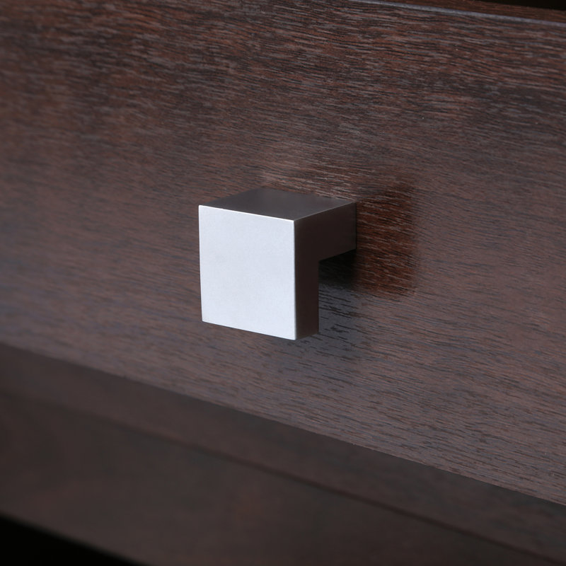Liberty Plaza Aluminum Square Finger Pull 3 4 Knob Pn6508 Al C Home Garden Cabinet Knobs
