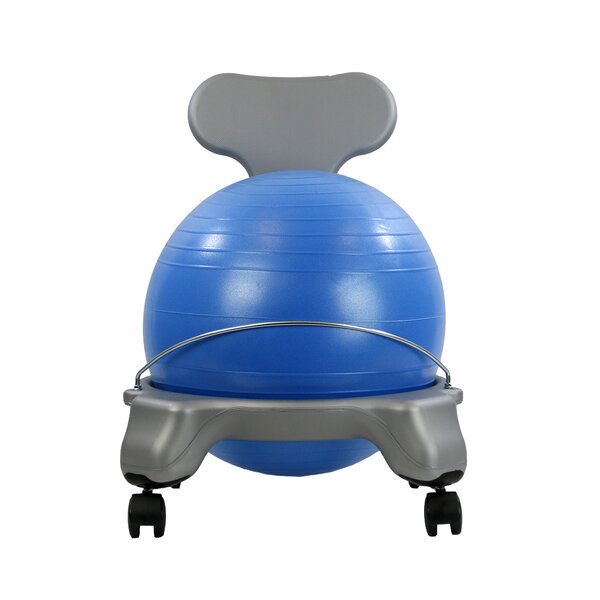 ball chair with wheels