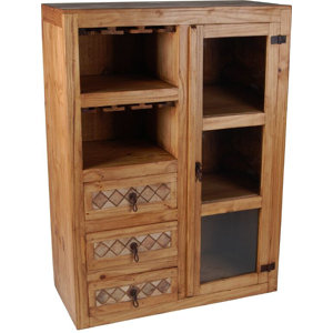 Check price and read more information from recommend store. Barschrank Mexico mit Weinregal von Hazelwood Home