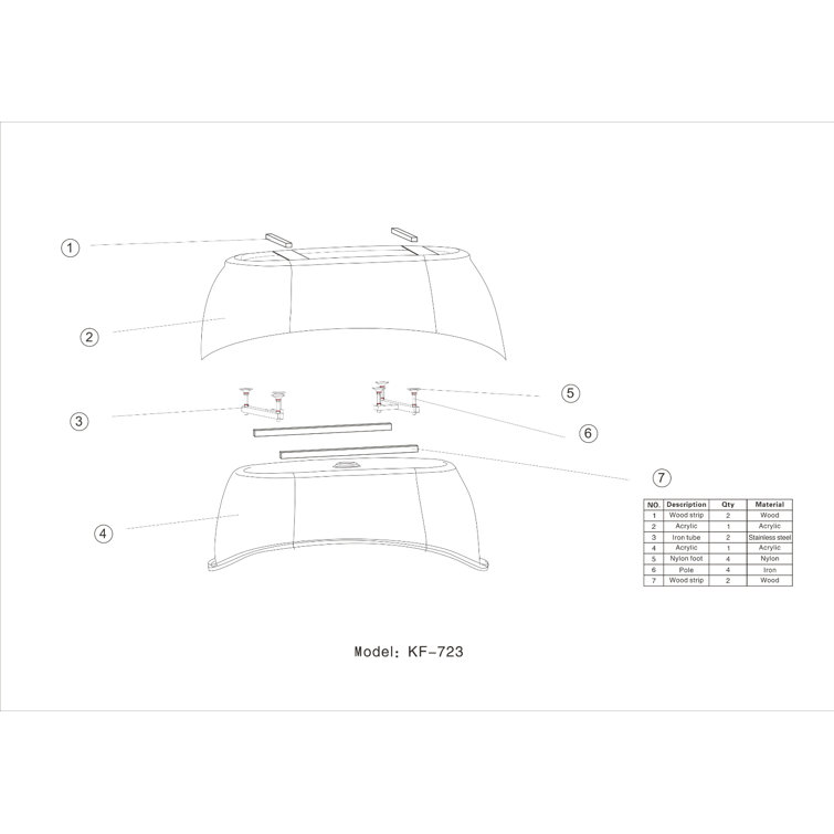 Kinwell 71 X 35 4 X 25 6 Inch 100 Acrylic Freestanding Bathtub Contemporary Soaking Tub With Brushed Nickel Overflow And Drain Wayfair