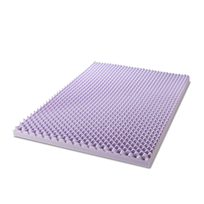 Alwyn Home Egg Crate Infused 4" Memory Foam Mattress ...
