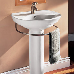 Towel Bar Under Pedestal Sink Jonathan Steele