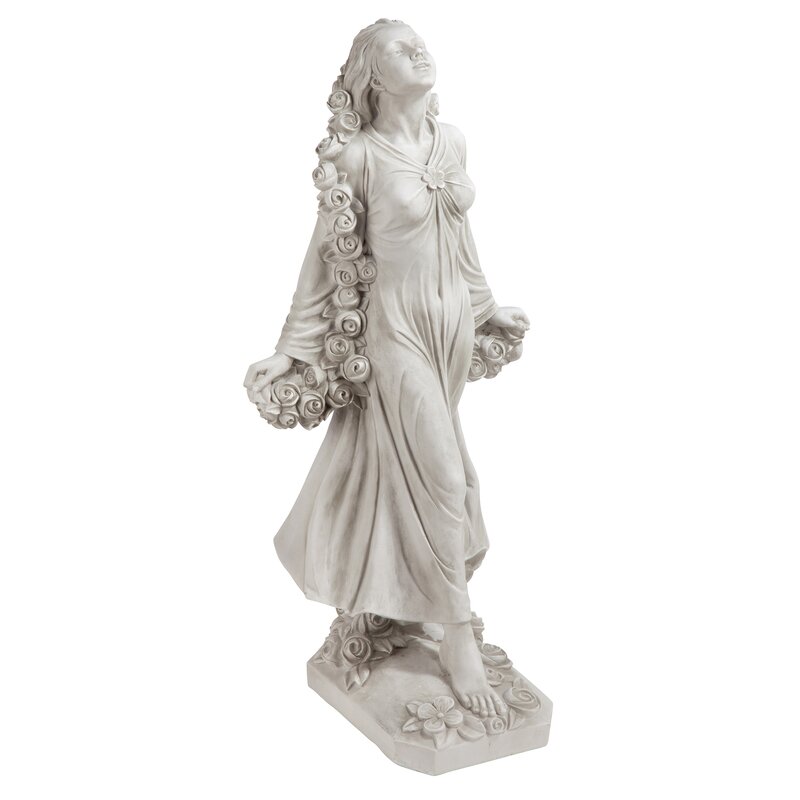 Design Toscano Flora Divine Patroness Statue & Reviews | Wayfair.co.uk